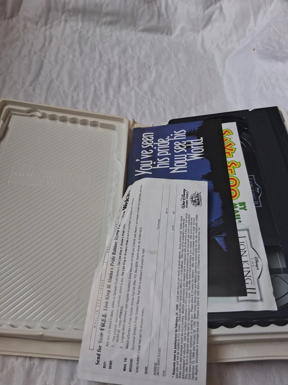 Disney The Lion King II: Simba's Pride VHS